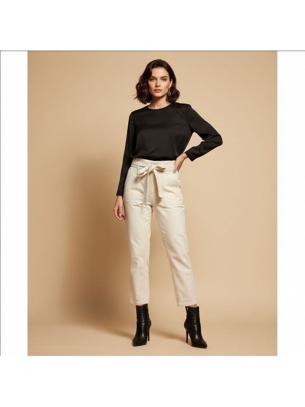 BB Dakota Steve Madden Unbleached Pants Size Medium